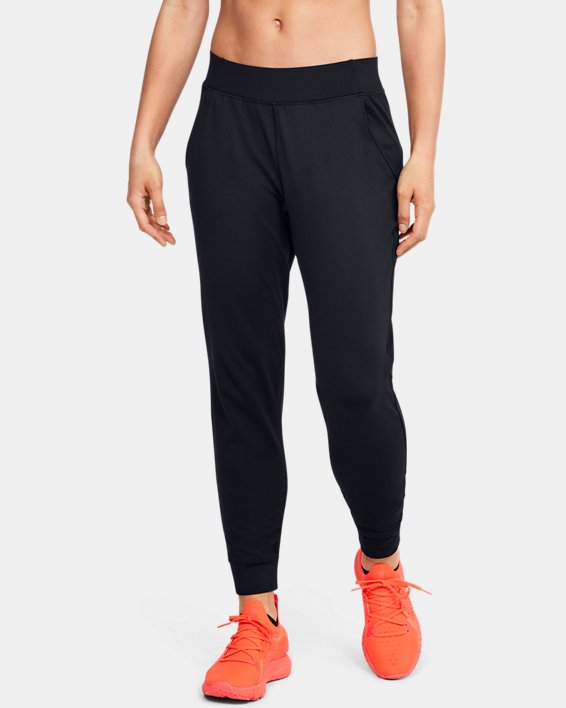 Pantalon de jogging UA Meridian pour femme, Black, pdpMainDesktop image number 0